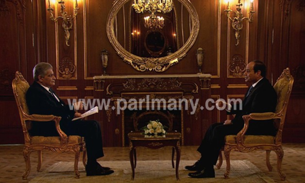 الرئيس السيسى: أطلب من المصريين أن يكونوا على قلب رجل واحد