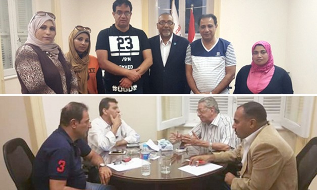 نادر الشرقاوى يعقد أول اجتماع مع أمانة حزب "المصريين الأحرار" بشمال سيناء