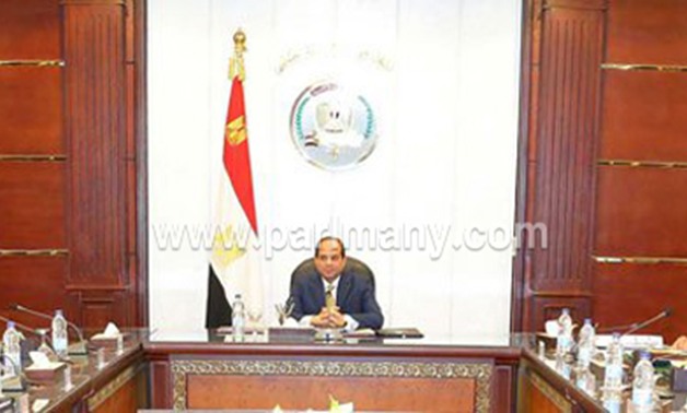 ننشر صور اجتماع الرئيس عبد الفتاح السيسى بمجلس الدفاع الوطنى 