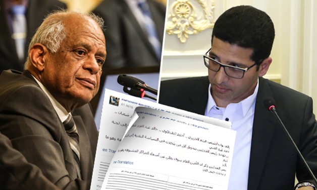 هيثم الحريرى بعد التهديد بلجنة القيم: رئيس البرلمان لم يُعلن أسماء المراكز المشبوهة