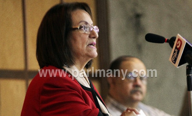 "المصريين الأحرار" يعفى نادية هنرى من منصب نائب رئيس الهيئة البرلمانية للحزب
