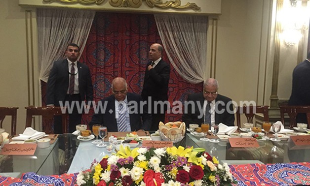 الفريق جلال هريدى يرحب بحضور على عبد العال والوزراء حفل إفطار حماة وطن 
