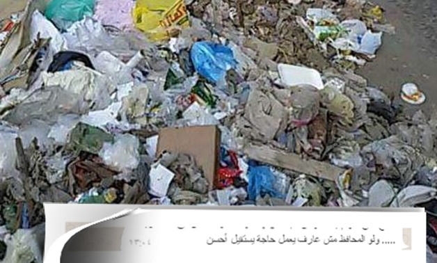 "واتس اب برلمانى" .. أهالى الاسكندرية يستغيثون من تراكم القمامة على ترام فلمنج