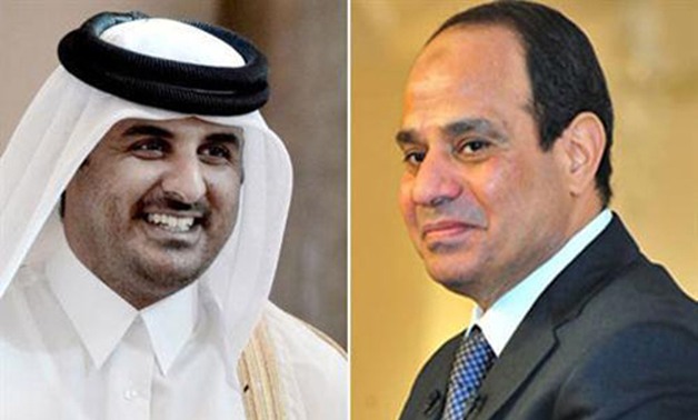 أمير قطر يهنئ الرئيس السيسى هاتفيًا بحلول عيد الفطر المبارك 