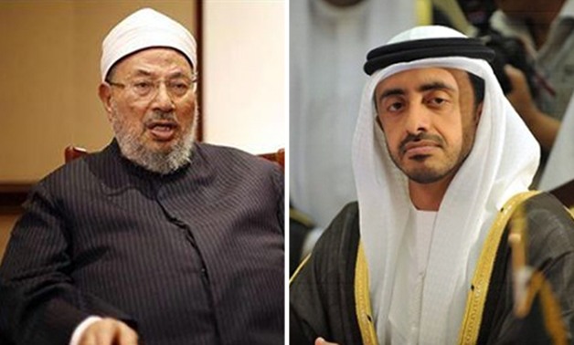 معركة على "تويتر" بين وزير خارجية الإمارات ويوسف القرضاوى