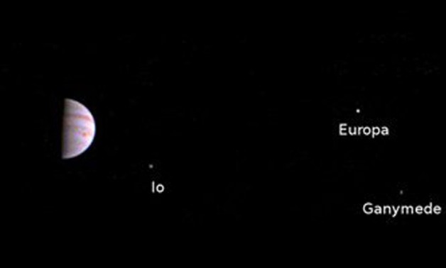 ناسا تنشر أول صورة تلتقطها مركبة الفضاء "جونو" لكوكب المشترى