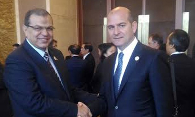 وزير القوى العاملة يلتقى نظيره التركى ويؤكد ترحيبه بالاستثمارات التركية فى مصر 