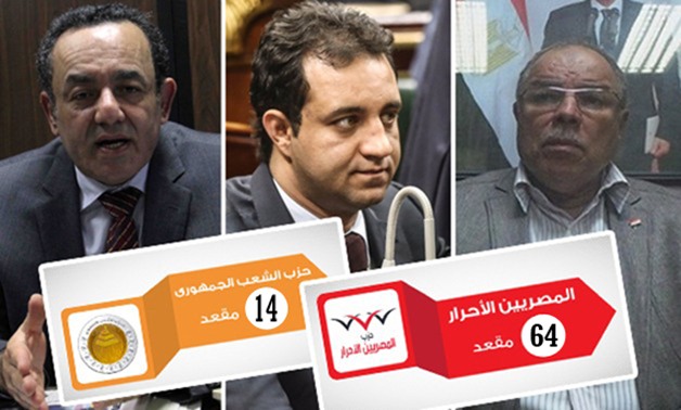 فائزون وخاسرون من بوابة "النقض"..المصريين الأحرار يفقد عضوا والشعب الجمهورى يصل لـ14