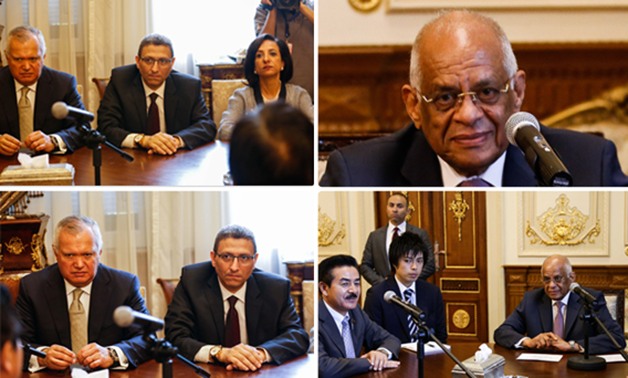 برلمان طوكيو على نيل مصر.. "عبدالعال" يستقبل وفدا يابانيا لبحث التعاون البرلمانى