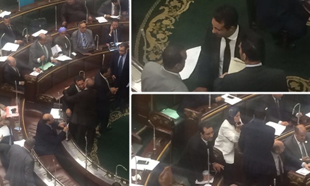 بالفيديو والصور.. أحمد مرتضى منصور يشارك فى جلسة البرلمان رغم حكم بطلان عضويته 