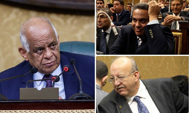 "عبدالعال" يمدح والنواب يصفقون.. البرلمان يشكر أحمد سعيد وعلاء والى بسبب "مؤتمر جنيف"