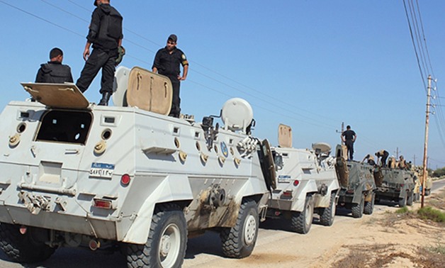 تواصل العمليات الأمنية بشمال سيناء وإغلاق عدد من الطرق