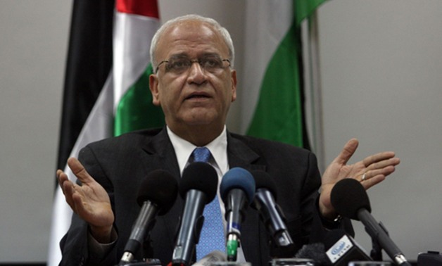 مسئول فلسطينى: وفد برئاسة عريقات يصل القاهرة خلال أيام لبحث مبادرة السيسي