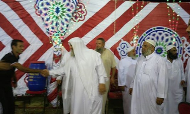 نائبا "النّور" بالإسكندرية يحضران حفل زفاف بنجع "الشواعر" ببرج العرب  