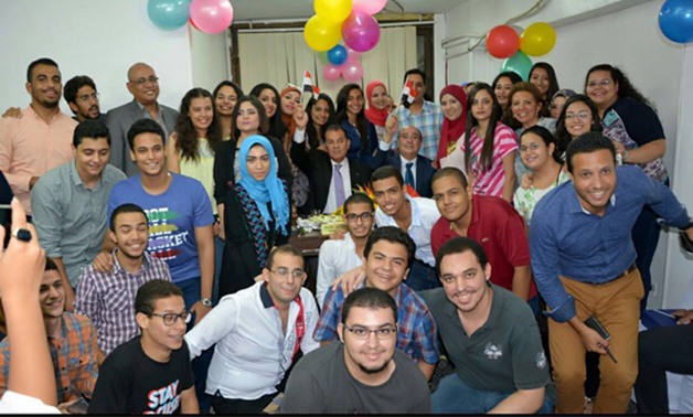 بالصور .. حاتم باشات يشارك فى احتفالية تكريم أوائل الثانوية العامة بالأميرية 