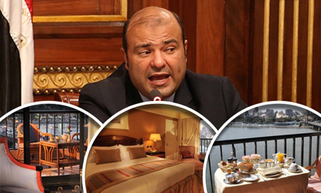 "فاتورته 7 ملايين جنيه".. ننشر صور الجناح الخاص بوزير التموين فى فندق سميراميس 