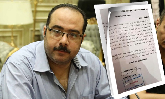 محمد الكومى يتقدم ببلاغ للنائب العام ووزير التربية والتعليم ضد هيئة الأبنية