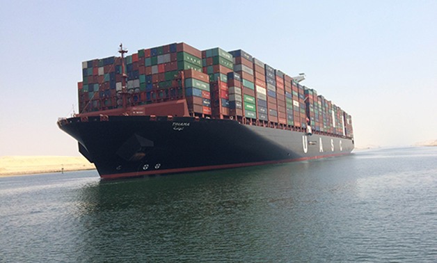 قناة السويس تستقبل ثاني اكبر سفينة حاويات صديقة للبيئة فى العالم 