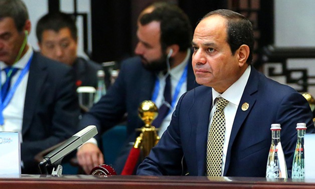 السيسى يشكر الرئيس الصينى على دعوة مصر للمشاركة بـ"قمة العشرين"