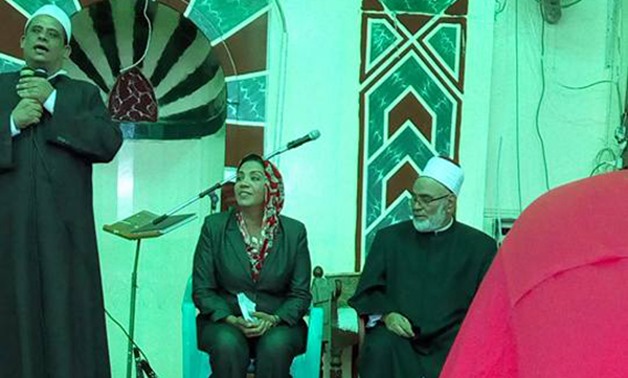 أول امرأة تعتلى المنبر.. القصة الكاملة لخطبة النائبة " نشوى الديب " فى مسجد بإمبابة 