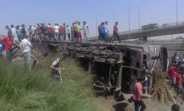 وزارة الصحة: 5 وفيات و31 مصابا الحصيلة النهائية لحادث قطار "العياط"