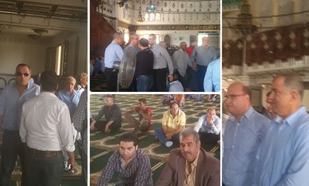 بالصور.. وصول أعضاء مجلس النواب إلى مسجد الحصرى لحضور جنازة والد النائب أحمد سمير