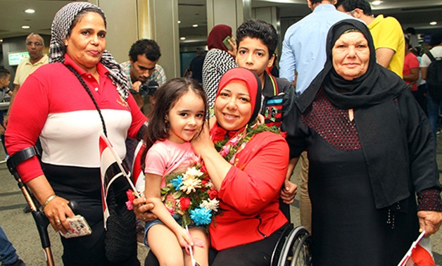 بالصور.. أبطال بعثة البارالمبية يعودون للوطن بعد حصدهم 12 ميدالية لمصر