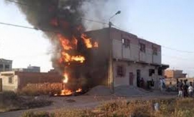 تفحم 4 أطفال وإصابة والدهم فى انفجار اسطوانة بوتاجاز داخل شقة بسوهاج