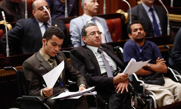 إبراهيم سالم يطالب بتعيين رؤساء جامعات ووزراء ومحافظين من ذوى الاحتياجات الخاصة