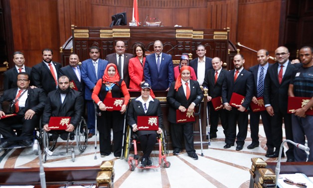 البرلمان يكرم أبطال البارالمبية