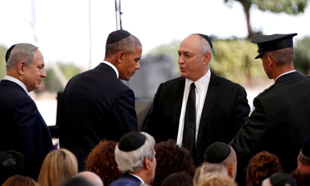 أوباما فى جنازة بيريز: لم يخلق اليهود للتحكم فى الشعوب الأخرى