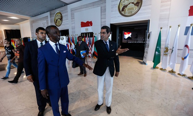 بالصور.. رئيس البرلمان الأفريقى والجندى والجمال يتفقدون قاعة احتفالات شرم الشيخ‎
