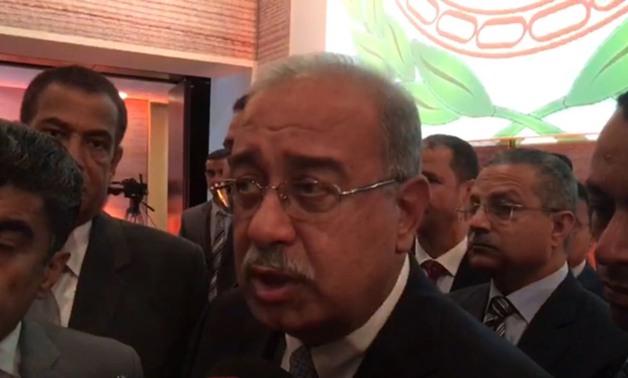 شريف إسماعيل يبحث مع رئيس البرلمان العراقى تضافر الجهود للقضاء على الإرهاب