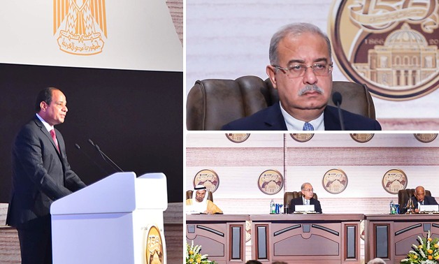 السيسى: "شكرا البرلمان العربى والأفريقى"