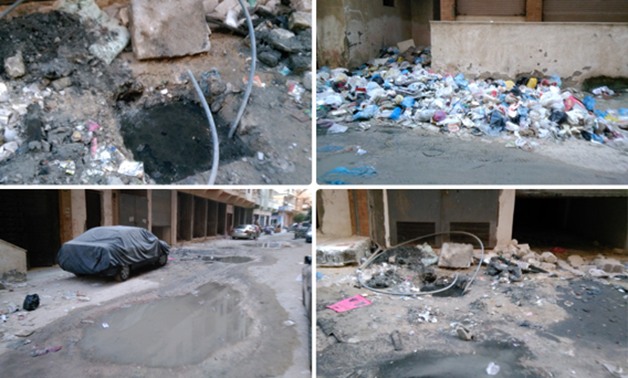 أهالى العجمى بالإسكندرية يستغيثون من انتشار القمامة ومياه الصرف والكلاب الضالة