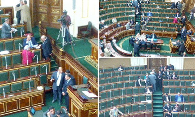 "النواب فين؟!".. غياب جماعى لأعضاء البرلمان وتأخر ساعة ونصف عن بدء الجلسة (صور)