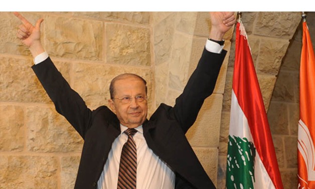 العماد ميشال عون يؤدى اليمين الدستورية رئيسا للبنان