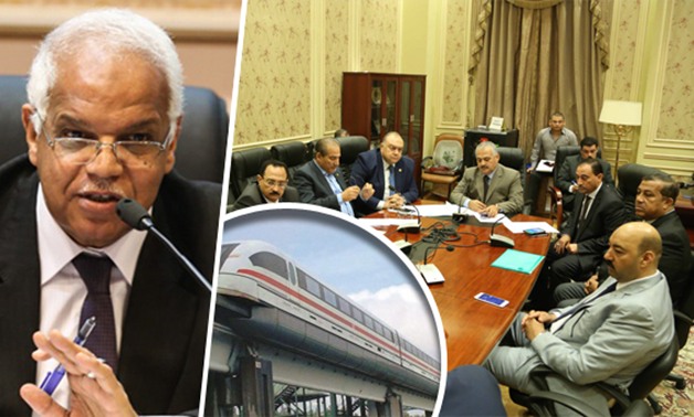 لجنة النقل والمواصلات بالبرلمان تبحث مع جلال السعيد مشروع القطار المعلق الأحد المقبل