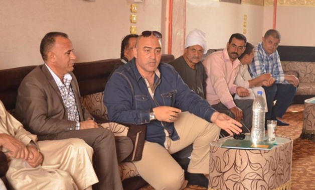 جولة  لمرشح  "المؤتمر" ببورسعيد  فى قرى  شرق التفريعة لعرض برنامجه الانتخابى