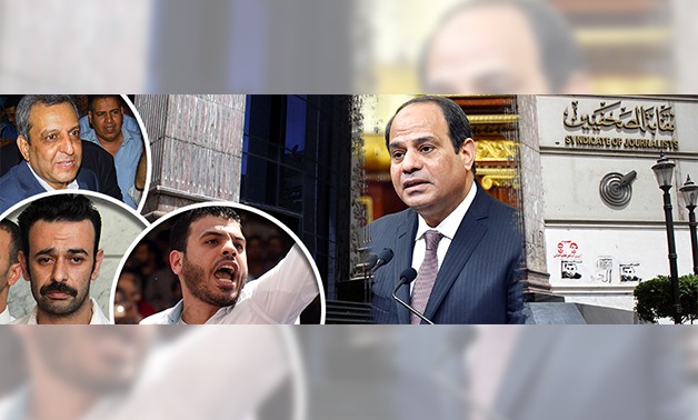 الرئيس السيسى: قضية نقيب الصحفيين لا ترتبط بالرأى.. ولا مجال لـ"ديكتاتور" فى مصر