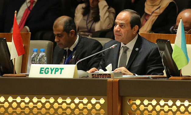 الرئيس السيسى يفتتح الدورة الـ 20 من معرض القاهرة الدولى للاتصالات