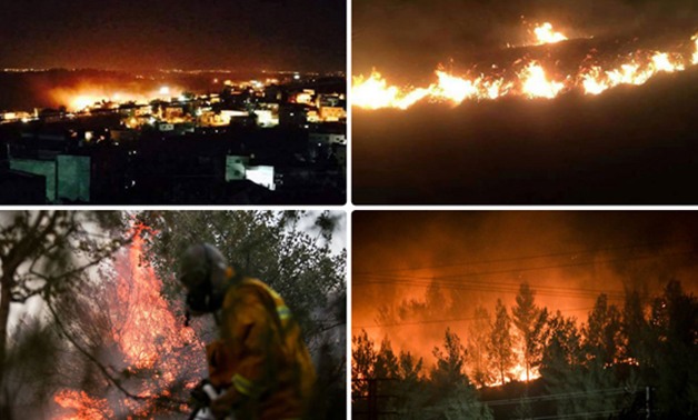 بالصور.. المستوطنون يحرقون أراضى الفلسطينيين ردًا على حرائق إسرائيل