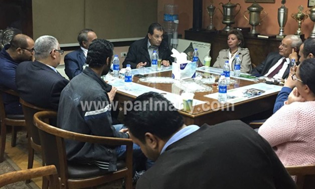 النائب حاتم باشات يلتقى محاميى أسرة مجدى مكين بعد إطلاعهم على نتائج التحقيقات بالقضية 