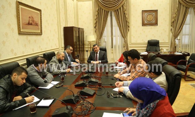 رئيس لجنة الإعلام بالبرلمان يعقد لقاء مع محررى الصحف بمجلس النواب 