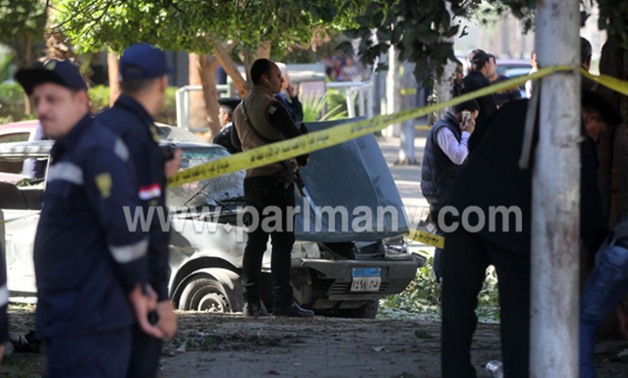 الداخلية: استشهاد ضابطين وأمين شرطة و3 مجندين فى انفجار شارع الهرم