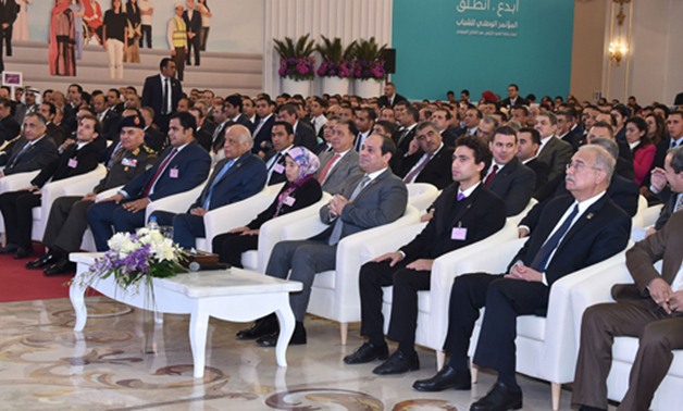 "الحوار الشهرى للشباب" يعرض رؤية نواب البرلمان عن مؤتمر شرم الشيخ