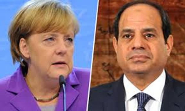 المستشارة الألمانية تعزى الرئيس السيسى وتعلن تضامن بلادها مع مصر ضد الإرهاب