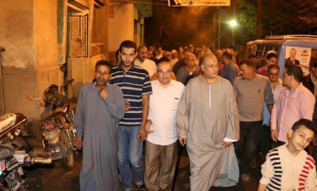 المرشح محمد زكى بدر ينظم مسيرات انتخابية فى قرى شبين الكوم قبل بدء الصمت