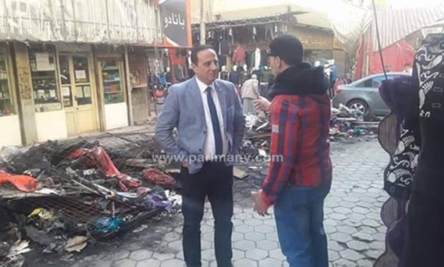 النائب أشرف عمارة: سأتقدم بيان عاجل للحكومة بشأن حريق أقدم شارع تجارى بالإسماعيلية 