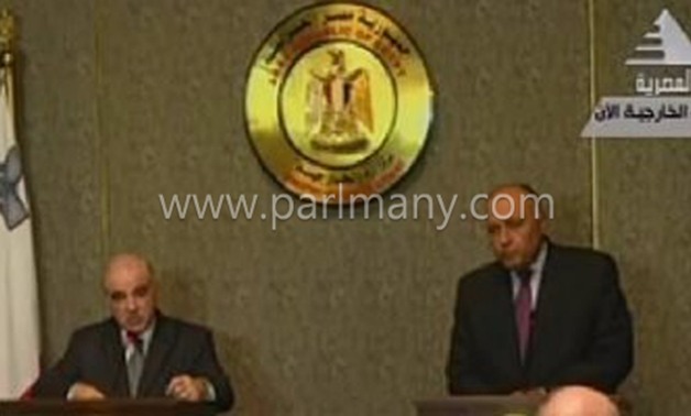 سامح شكرى بمؤتمر صحفى: نقدر مواقف مالطا ودعم خطوات الإصلاح فى مصر